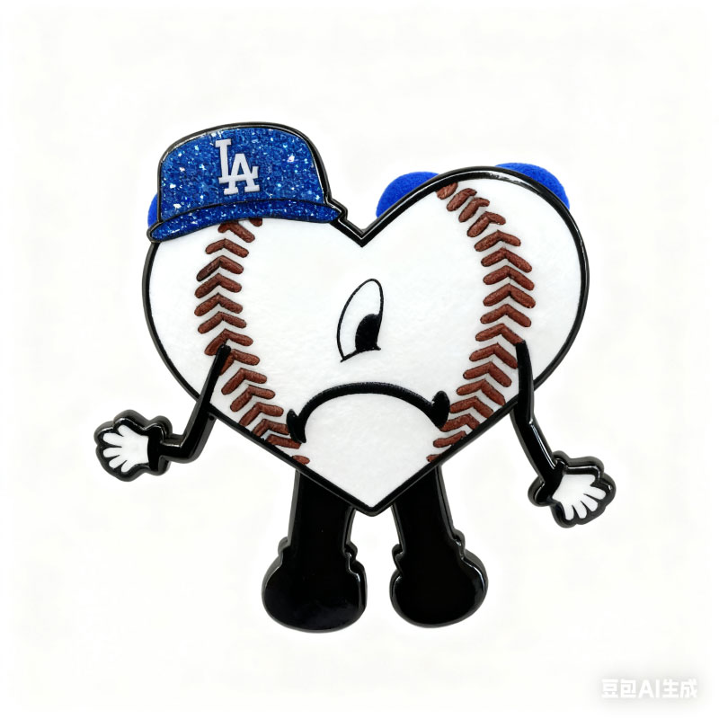 hard enamel pin+glitter