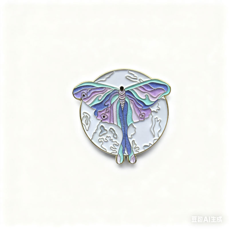 soft enamel pin+glow in dark